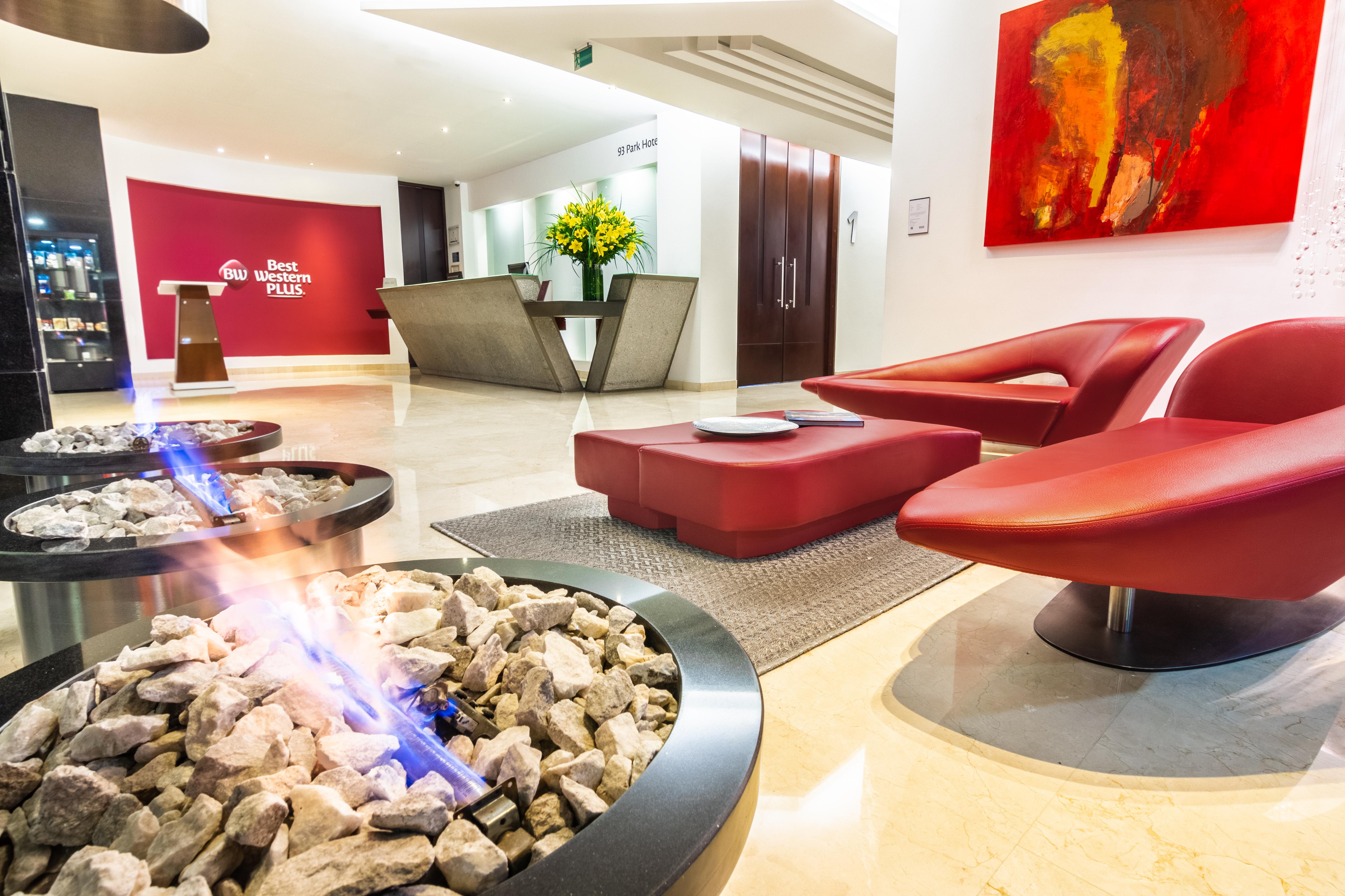 Best Western Plus 93 Park Hotel Bogotá Dış mekan fotoğraf The lobby of the hotel